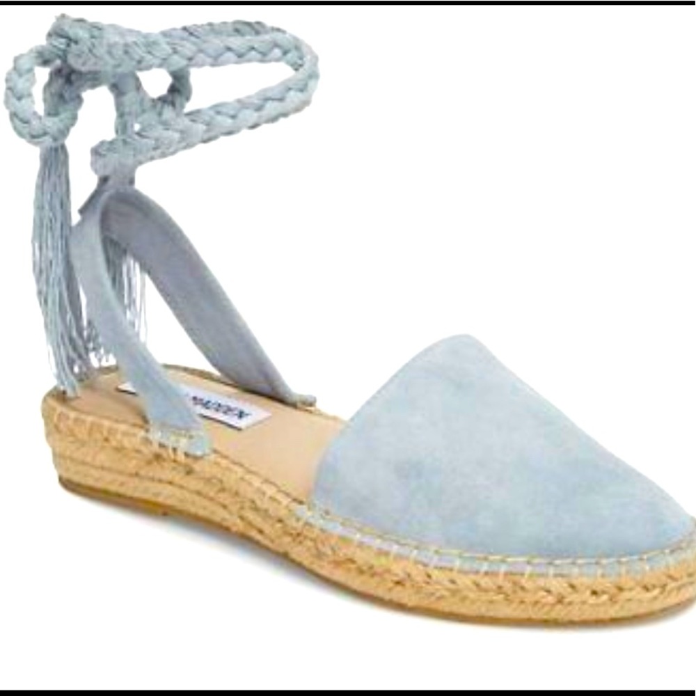Steve Madden Mesa espadrilles in light blue